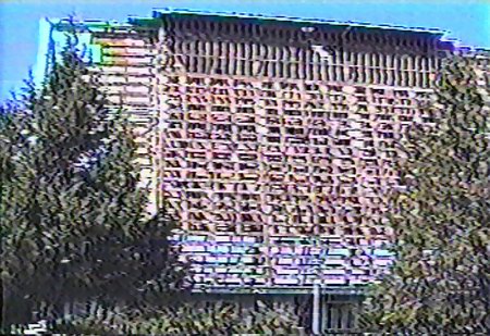 Crest Drive-In Theatre - Back Of Screen From Darryl Burgess (newer photo)